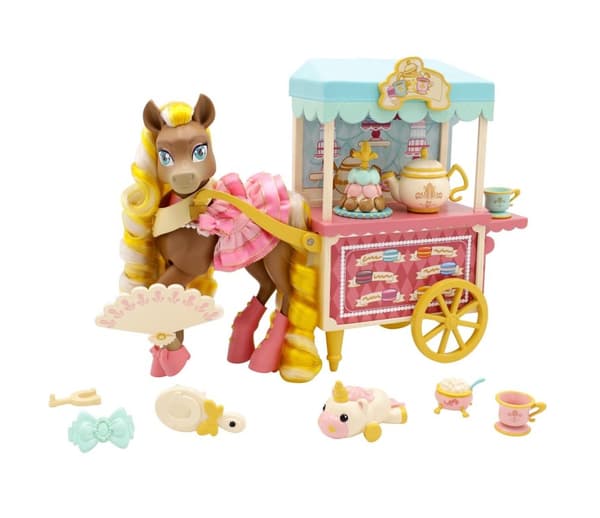 Wild Manes Häst och vagn Cheries Tea & Treats