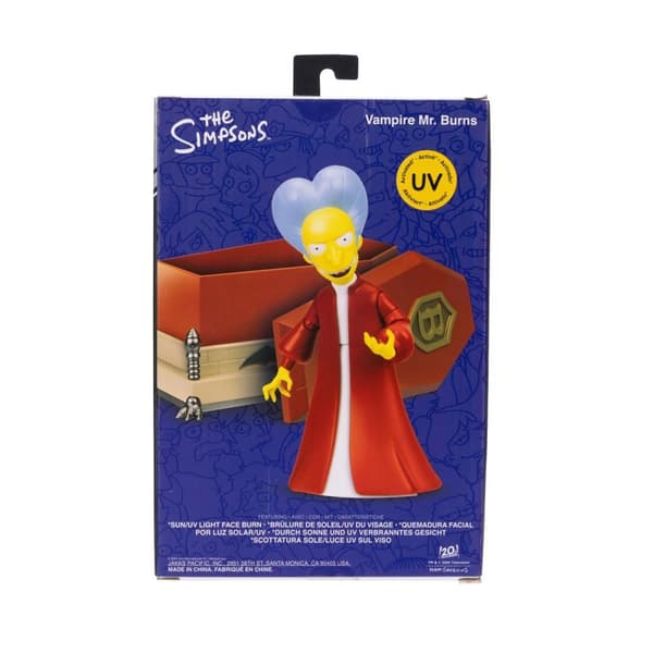 The Simpsons Premium Hahmo Vampire Mr. Burns 13cm