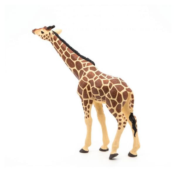 Papo - Girafffigur med upphöjt huvud