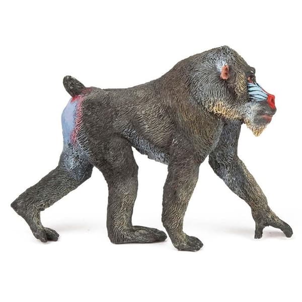 Leksak - Papo - 50121 - Mandrill - Grå - Barn - 3 år - Pojke - Inomhus