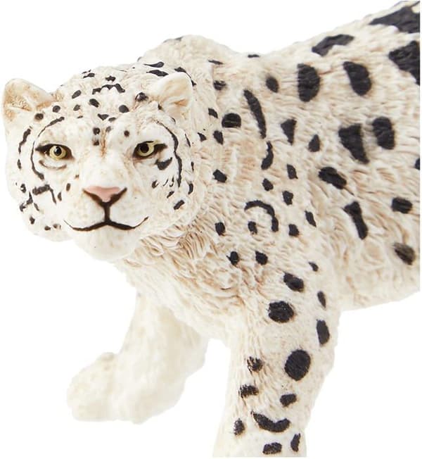 Snöleopardfigur - PAPO - LA VIE SAUVAGE - Barn - Inomhus - Grå