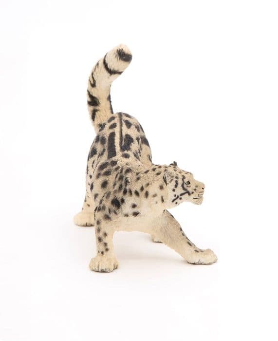 Snöleopardfigur - PAPO - LA VIE SAUVAGE - Barn - Inomhus - Grå