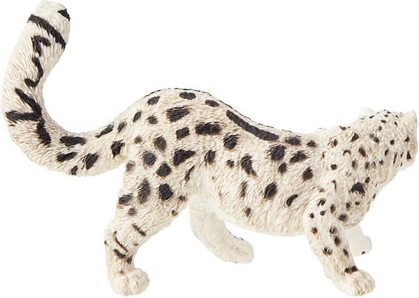 Snöleopardfigur - PAPO - LA VIE SAUVAGE - Barn - Inomhus - Grå