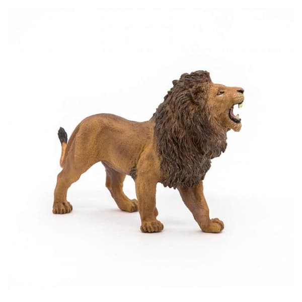 Roaring Lion Figurine - PAPO - WILD LIFE - Interiör - Barn - Brun