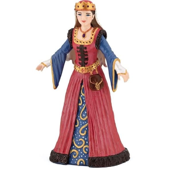 Medieval Queen Figurine - PAPO - DEN MEDELTIDA VÄRLDEN - För barn - Inomhus
