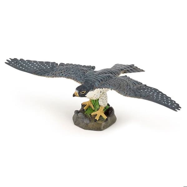 Falcon Figurine - PAPO - Flerfärgad - Vit - Barn - Blandad - 6cm - 3cm - 11cm