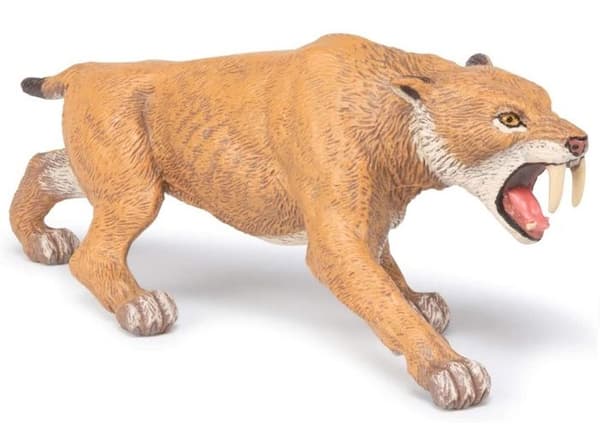 Smilodon PAPO Figurine - Dinosaurier - För barn