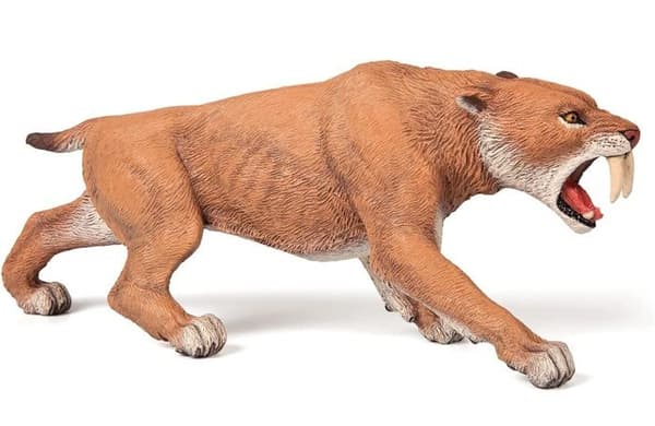 Smilodon PAPO Figurine - Dinosaurier - För barn