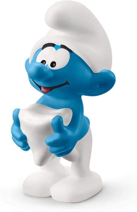 Figurin - SCHLEICH - Smurf med tand - Blandad - 3 år - Rumänien