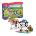 Miniatyrbild 1 av 6: Vagn för ridshowen, schleich box set med 32 element ingår inklusive 1 schleich häst och 1 karaktär, box set