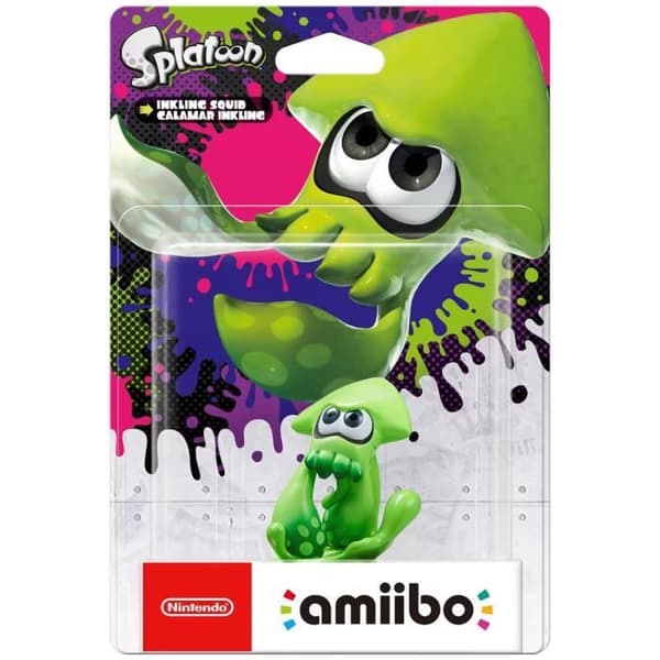 Amiibo Figur - Inkling Squid • Splatoon Collection