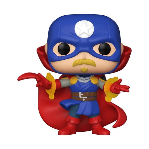 Marvel Infinity Warps Soldier Supreme POP-figur - Funko - En storlek 9 cm - Svart
