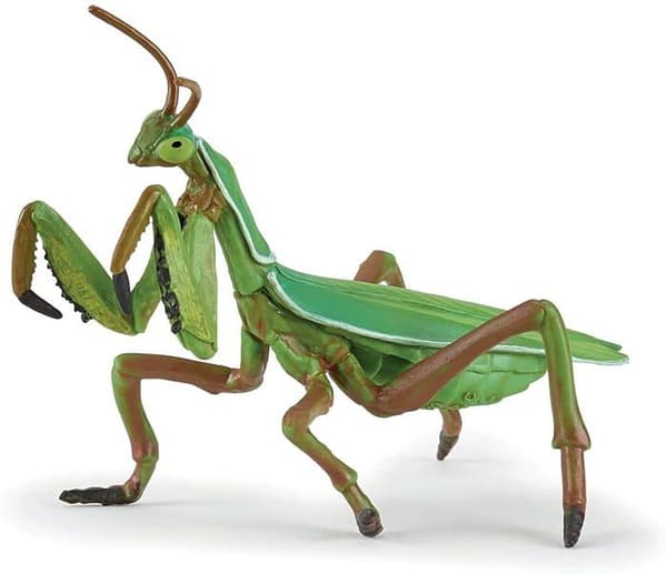 Figurin - PAPO - Bönsyrsa - Grön - Barn - 10cm x 8cm x 8cm