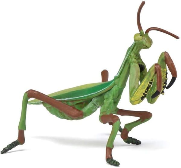 Figurin - PAPO - Bönsyrsa - Grön - Barn - 10cm x 8cm x 8cm