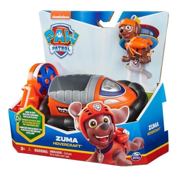 SPIN MASTER VEHICLE + ZUMA FIGURINE Paw Patrol