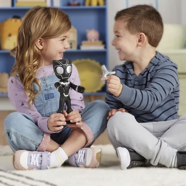 Spidey Figur Nack Panther 22.5 cm, Förskolehjälte Leksak, Spidey och Hans Extraordinära Vänner, från 3 år