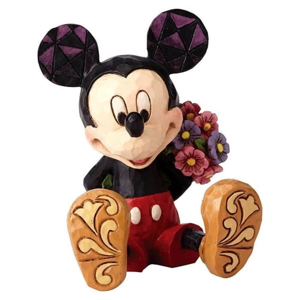 Musse Pigg samlarfigur - Disney Traditions - Svart - Musse Pigg licens