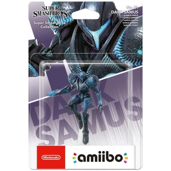 Amiibo Figur - Dark Samus nr 81 • Super Smash Bros. Collection