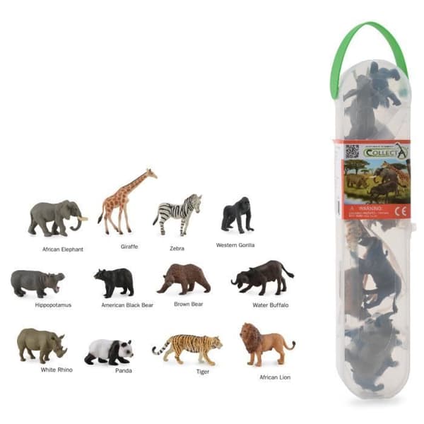 Collecta Wild Animals Figurine - Miniatyrmodell - Barnleksak - Flerfärgad
