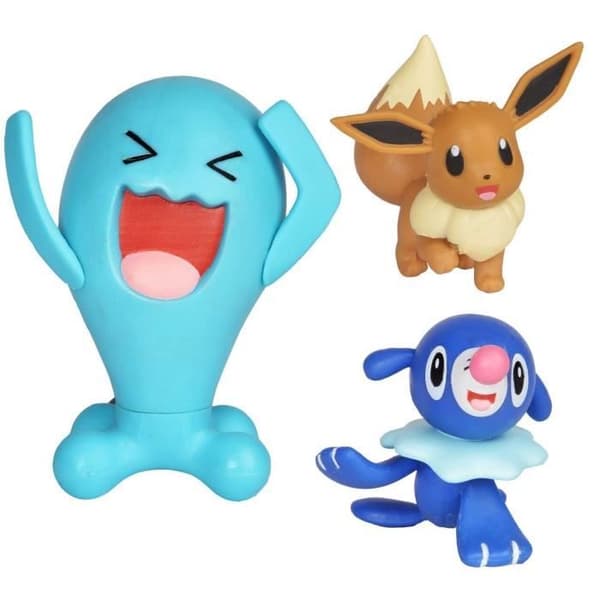 Paket med 3 figurer
