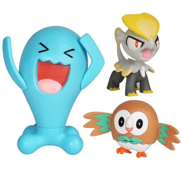 Paket med 3 figurer