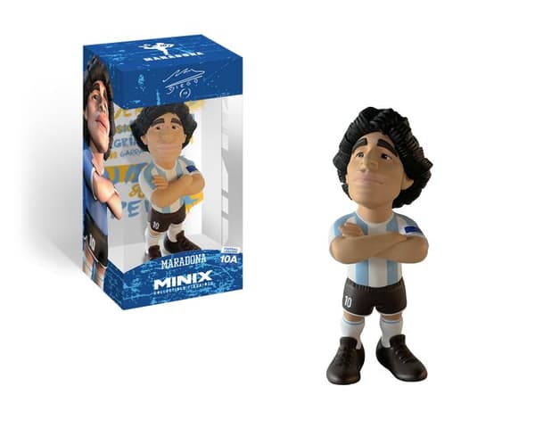 Minix Maradona statyett - Argentina - 12cm