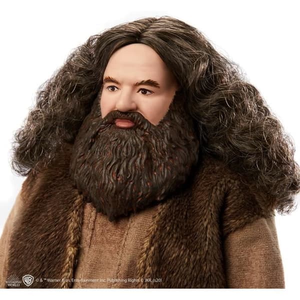 Rubeus Hagrid docka 30 cm - Harry Potter - Ledad figur med baby drake Norbert