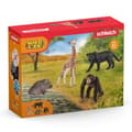 Miniatyrbild 7 av 7: Figurines Wild Life Basic Kit, 4 ultrarealistiska figurer, leksak för barn från 3 år och uppåt, Schleich 42387 Wild life