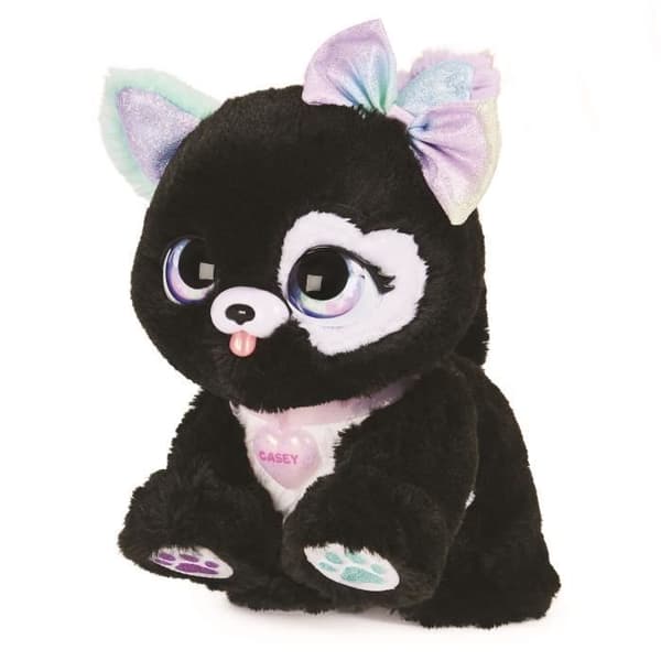 Interaktiv och sund hundplysch - Present Husdjur - Surprise Rainbow Glitter Pups - Slumpmässig modell