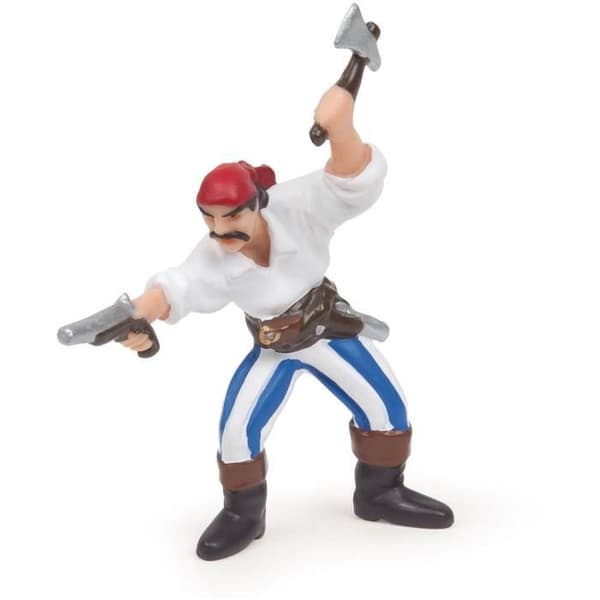 Rör med 12 Mini Plus PAPO Pirates &amp; Corsairs-figurer - för barn - från 3 år