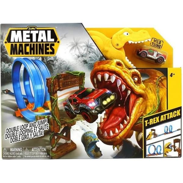 Byggset - ZURU - Metal Machines T-Rex Attack - Utomhus - Barn - Blandat