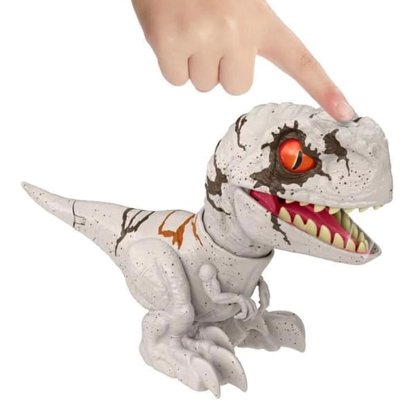Jurassic World Figure - MATTEL - Baby Speed Dino Ghost - Ljud och rörelse - från 4 år och uppåt