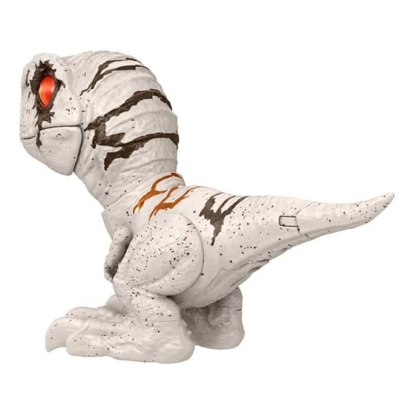 Jurassic World Figure - MATTEL - Baby Speed Dino Ghost - Ljud och rörelse - från 4 år och uppåt