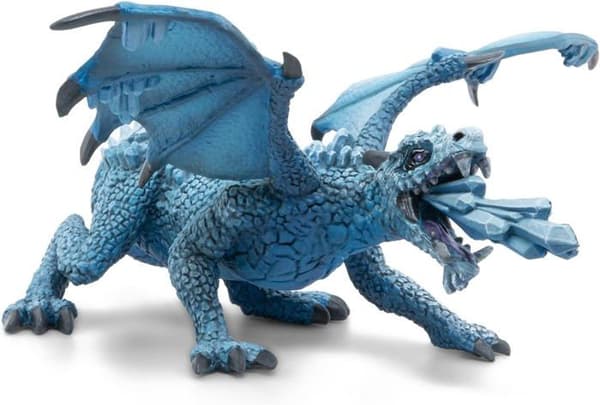 Ice Dragon Figurine - Papo - Unik Färg - Blå - 17,5x15,5x9 cm - För barn