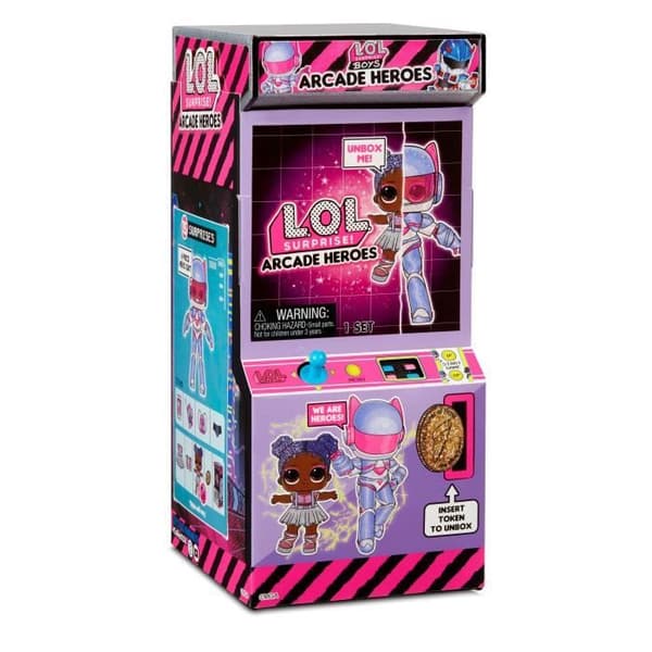LOL. Surprise - Boys Arcade Heroes - Mini Boy Doll - 7,5 cm - Random Collectible Model