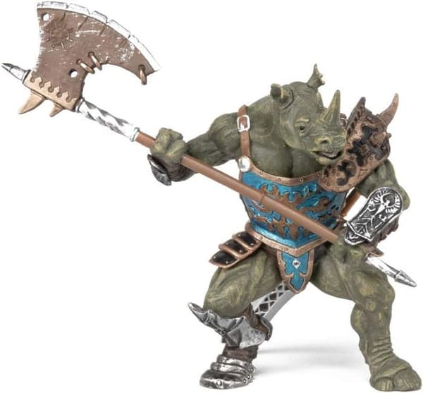PAPO Mutant Rhinoceros Figurine - The Fantastic World - För barn från 3 år och uppåt
