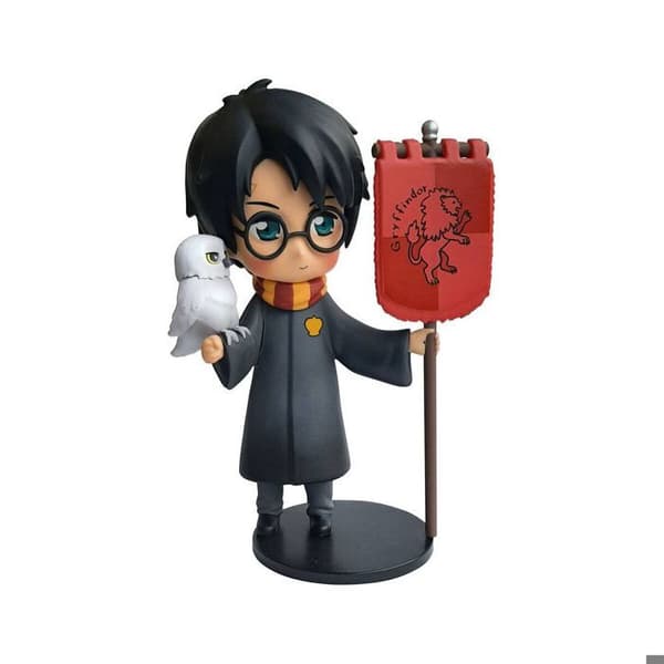 Harry Potter &amp; Hedwig Figurine - Plastoy - Harry Potter Licens - Barn - Från 3 år - Svart