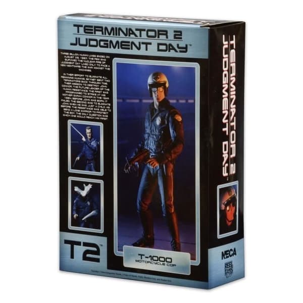Neca - Terminator 2 - Ultimate T-1000 (Motorcykelpolis) Figur 18 cm