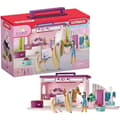 Miniatyrbild 1 av 5: Sofia's Beauty Pop-Up Shop - Schleich Stall Styling Case med Grooming Accessories och hästfigurer - Set med