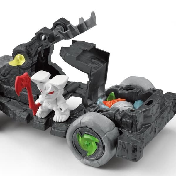Katapult med Mini Varelse, Set med mycket hållbara fantastiska actionfigurer, Från 7 år, schleich 4618 ELDRADOR Mini Varelse