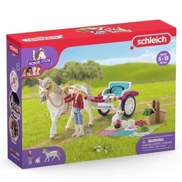 Vagn för ridshowen, schleich box set med 32 element ingår inklusive 1 schleich häst och 1 karaktär, box set