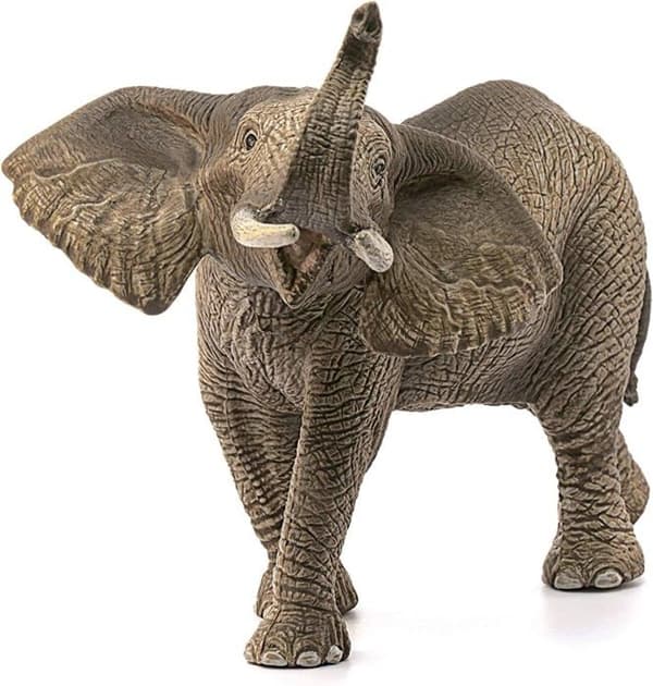 Schleich-figur 14762 - Afrikansk elefant på savannen - 18,7 x 10 x 12,7 cm