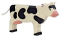 Miniatyrbild 2 av 2: HOLZTIGER - 80003 - FIGURIN - KO, STÅENDE - SVART