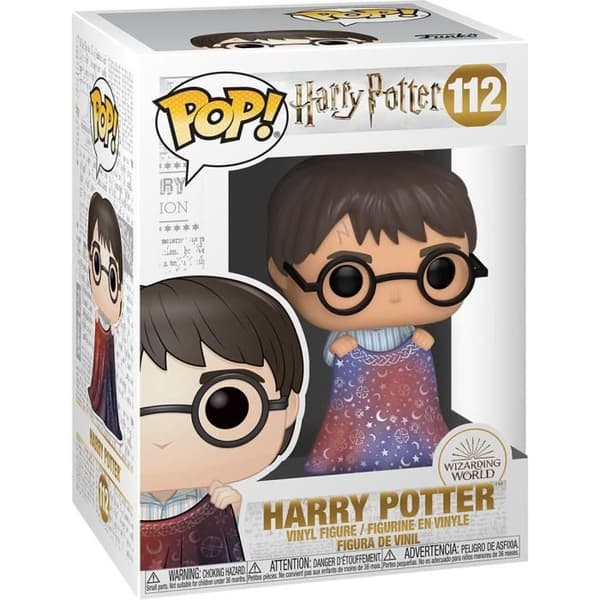 Funko Pop! Harry Potter: Harry w/ Invisibility Cloak