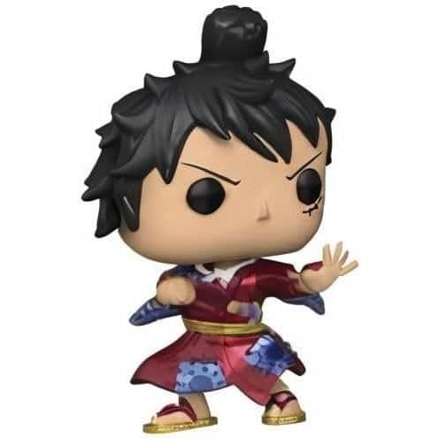 Figurine - FUNKO - Monkey D. Luffy i Kimono Metallic - Flerfärgad - Speciell Utgåvan - Licens One Piece