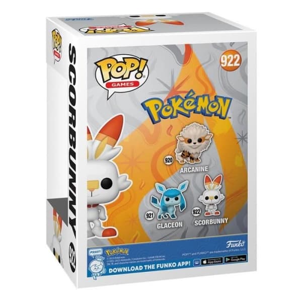 Pokemon POP! Spel Vinyl Scorbunny (EMEA) 9 cm