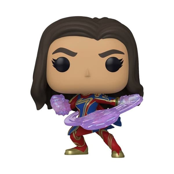 Funko Pop! Vinyl: The Marvels - Ms. Marvel - Marvel License - Grå och flerfärgad