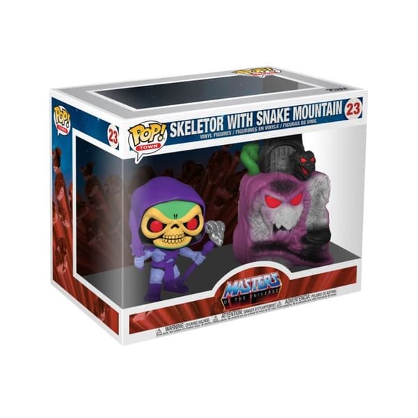 POP! Masters of the Universe - FUNKO - Snake Mountain m/Skeletor - Unisex - Svart - 9 cm