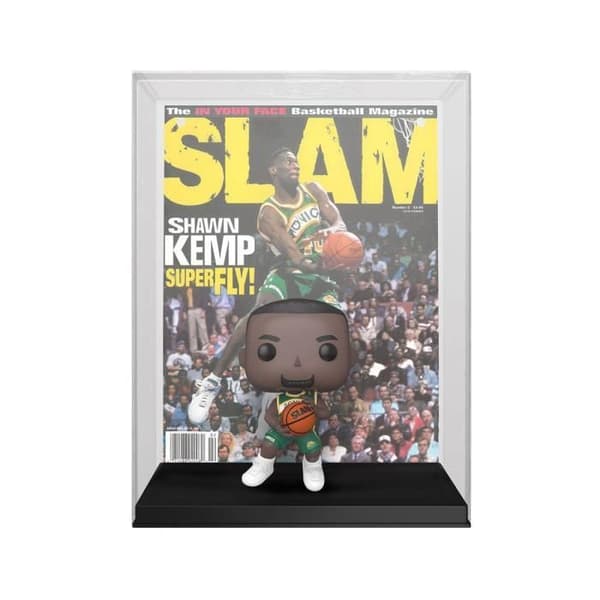 NBA-pop! Shawn Kemp (SLAM Magazin) 9 cm - FUNKO - Vit - Unisex