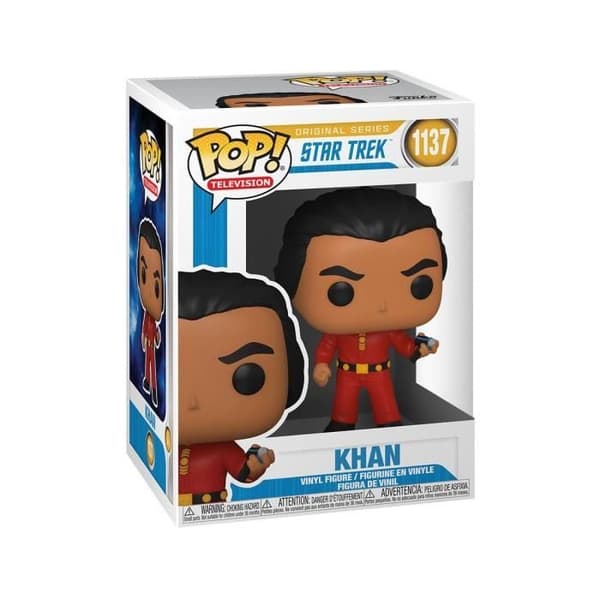 POP! Khan 9 cm - FUNKO - Star Trek: The Original Series - Unisex - Vuxen - Inomhus